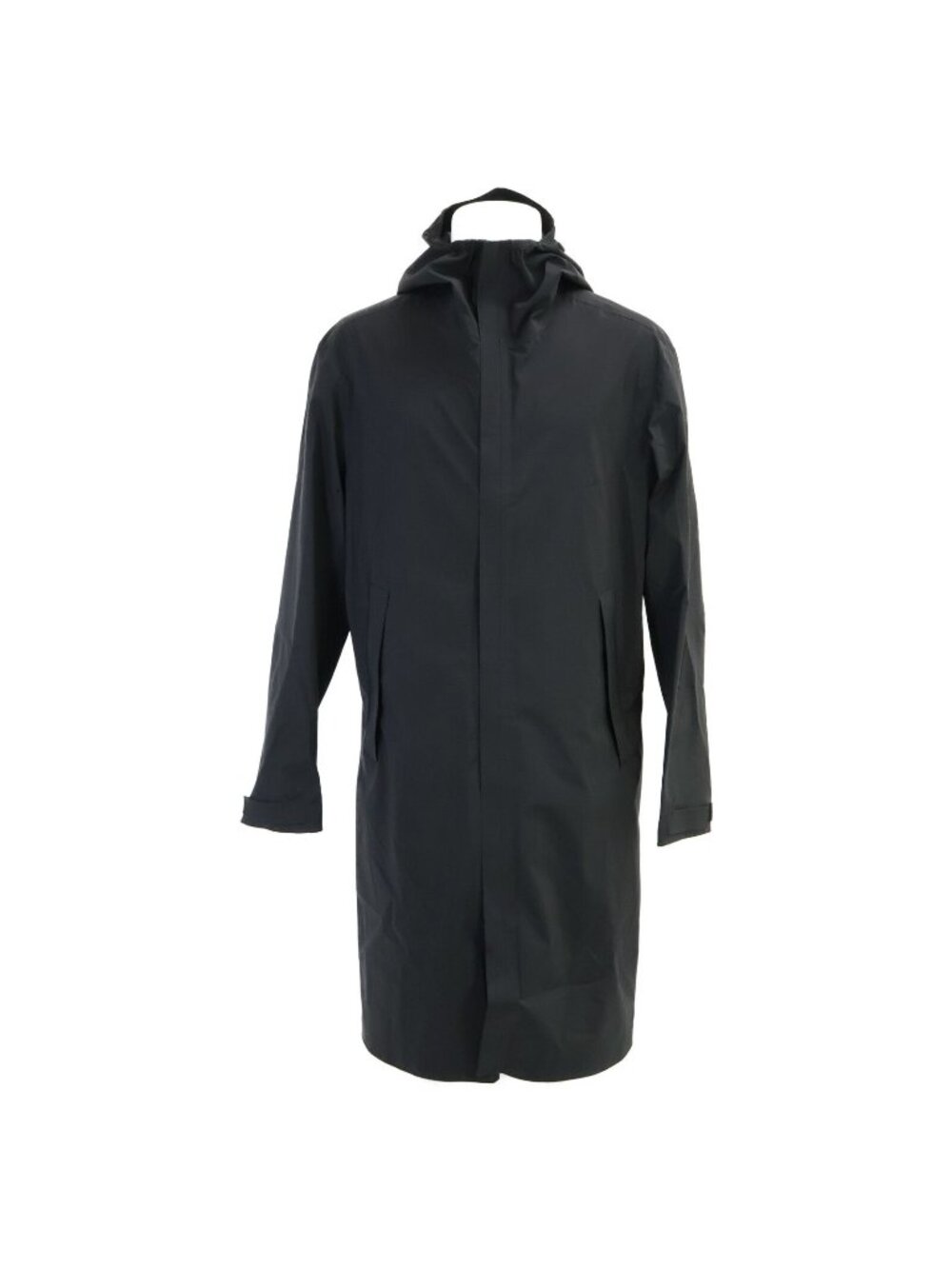 Moncler Gavras Nylon Back Logo Hoodie Long